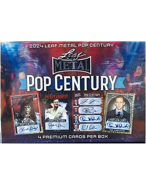 2024 leaf metal pop century hobby box|leaf cards 2024.